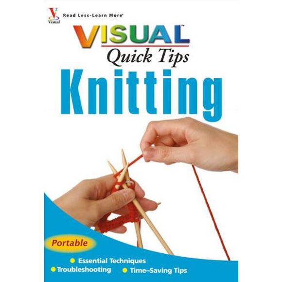 Knitting VISUAL Quick Tips Paperback - Picture 2 of 2